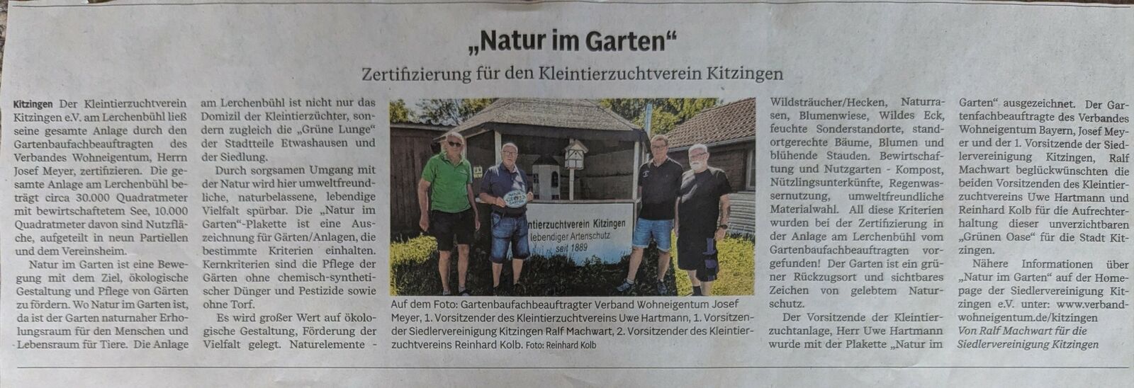 Natur im Garten
