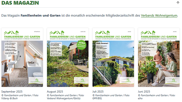 Themenbild: Familienheim und Garten Themenbild: Familienheim und Garten
