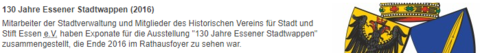 130 Jahre Stadtwappen