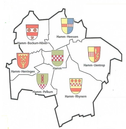 Stadtplan Hamm