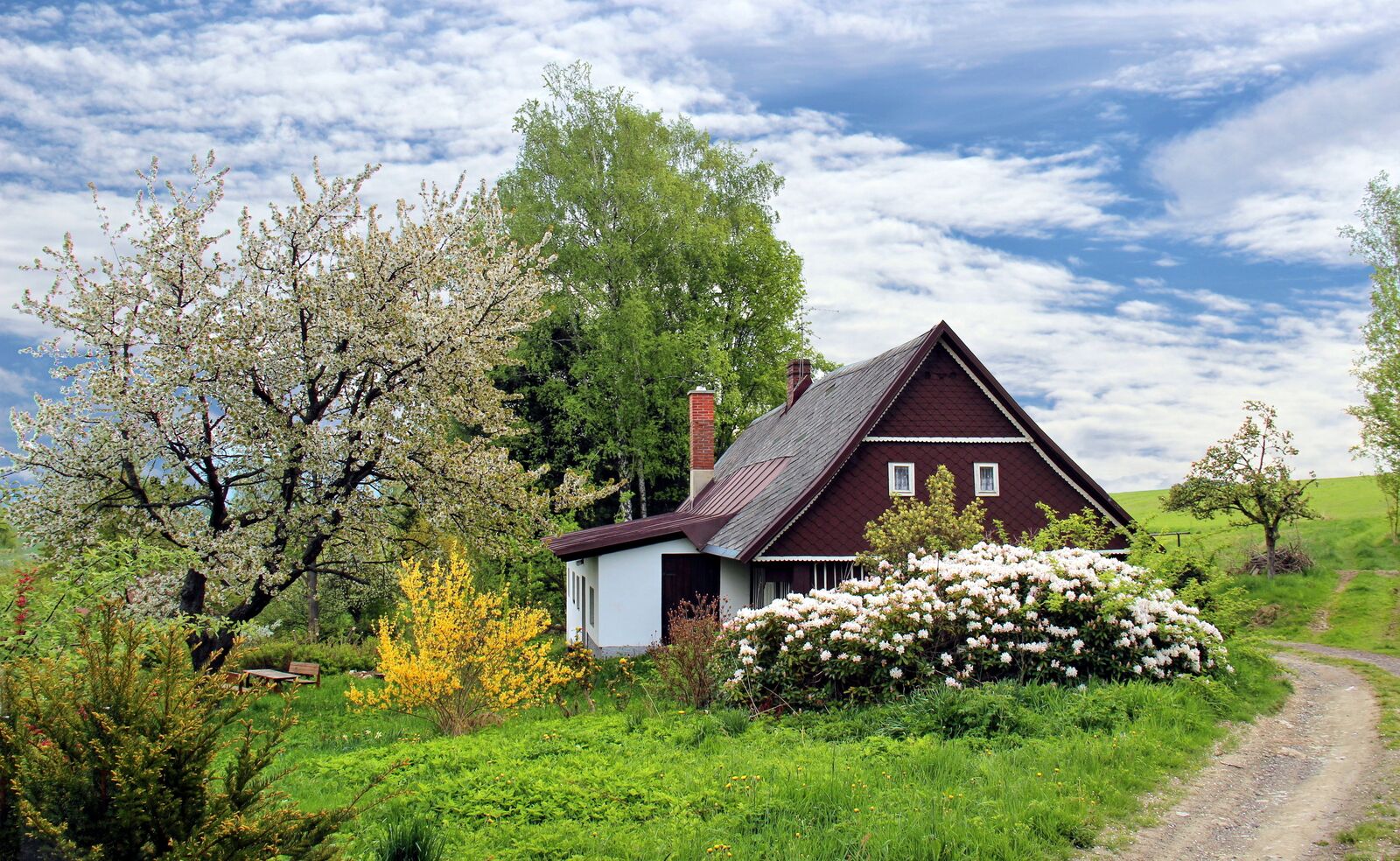 Haus mit Garten