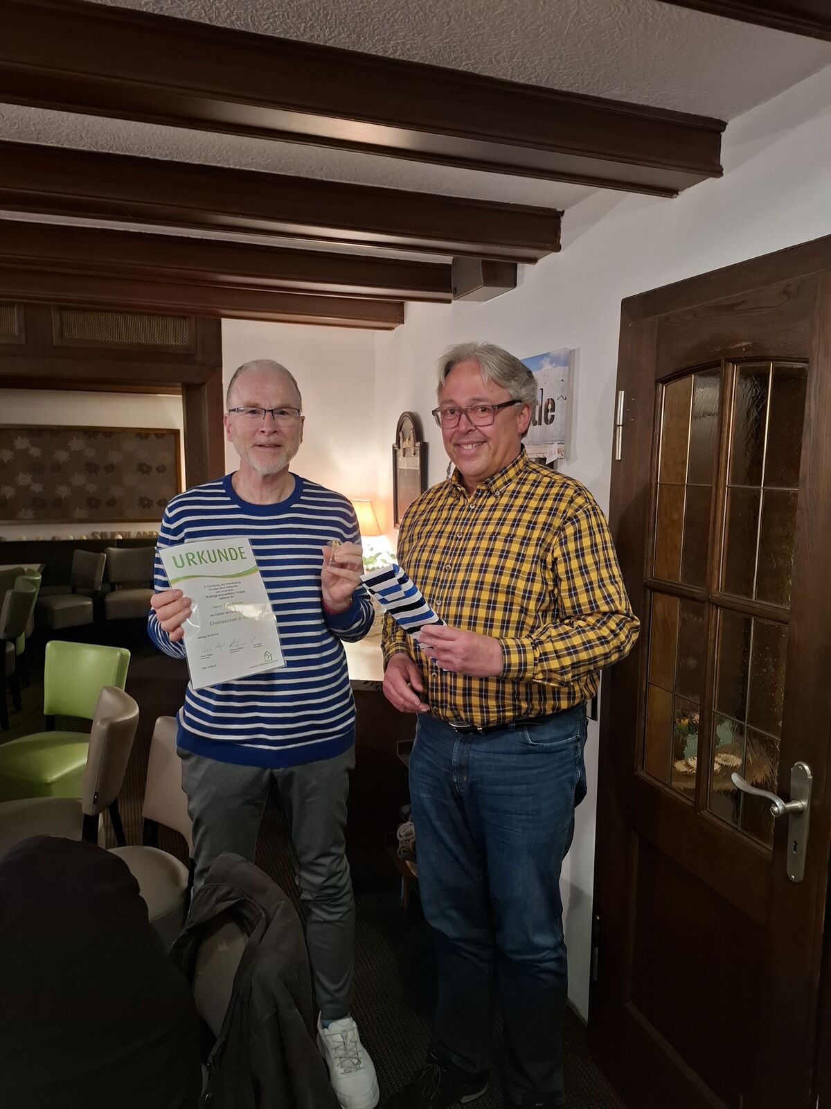 30 Jahre Vorstandsarbeit Karl Stieren