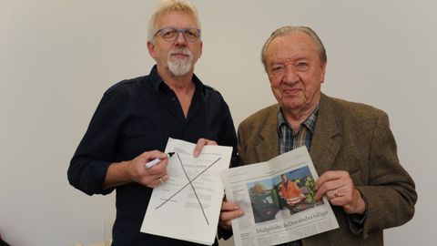 Hochmuth und Möller vom Verband Wohneigentum KV NMS