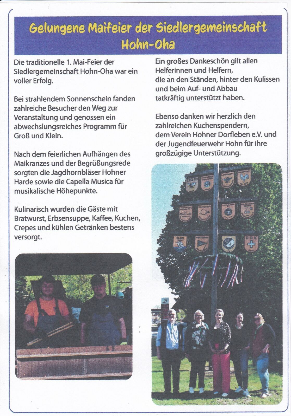 Hohn 1.Mai
