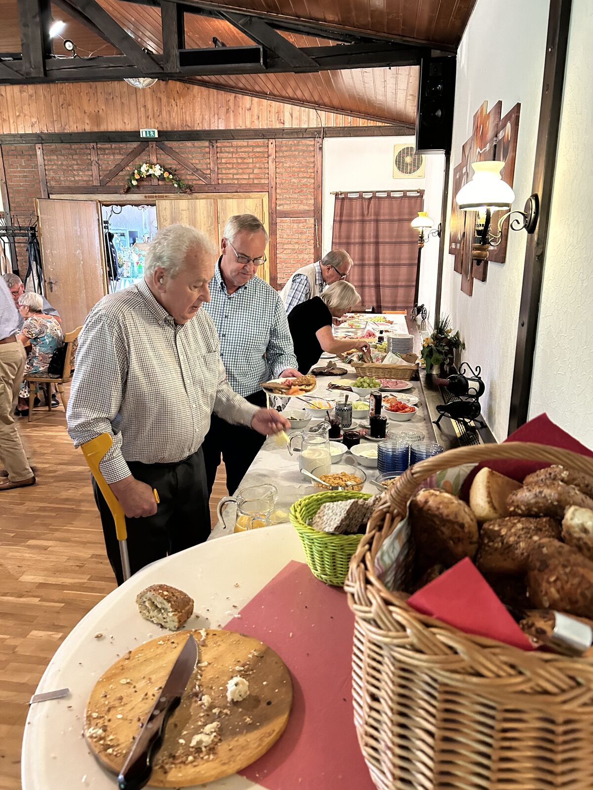 Gemeinsames Frühstücken