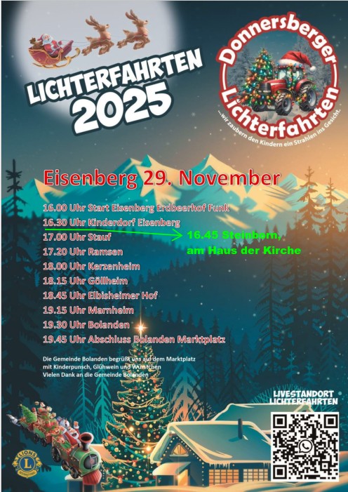 Lichterfahrt