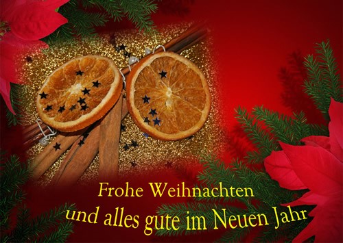 Weihnachts-und Neujahrsgrüße