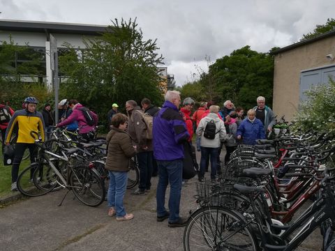 Fahrradübergabe