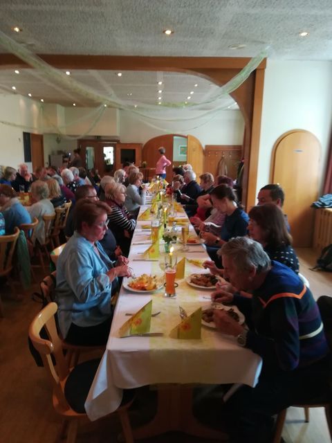 Das Essen war lecker