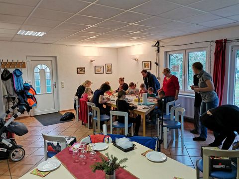 Alle sind eifrig bei der Sache