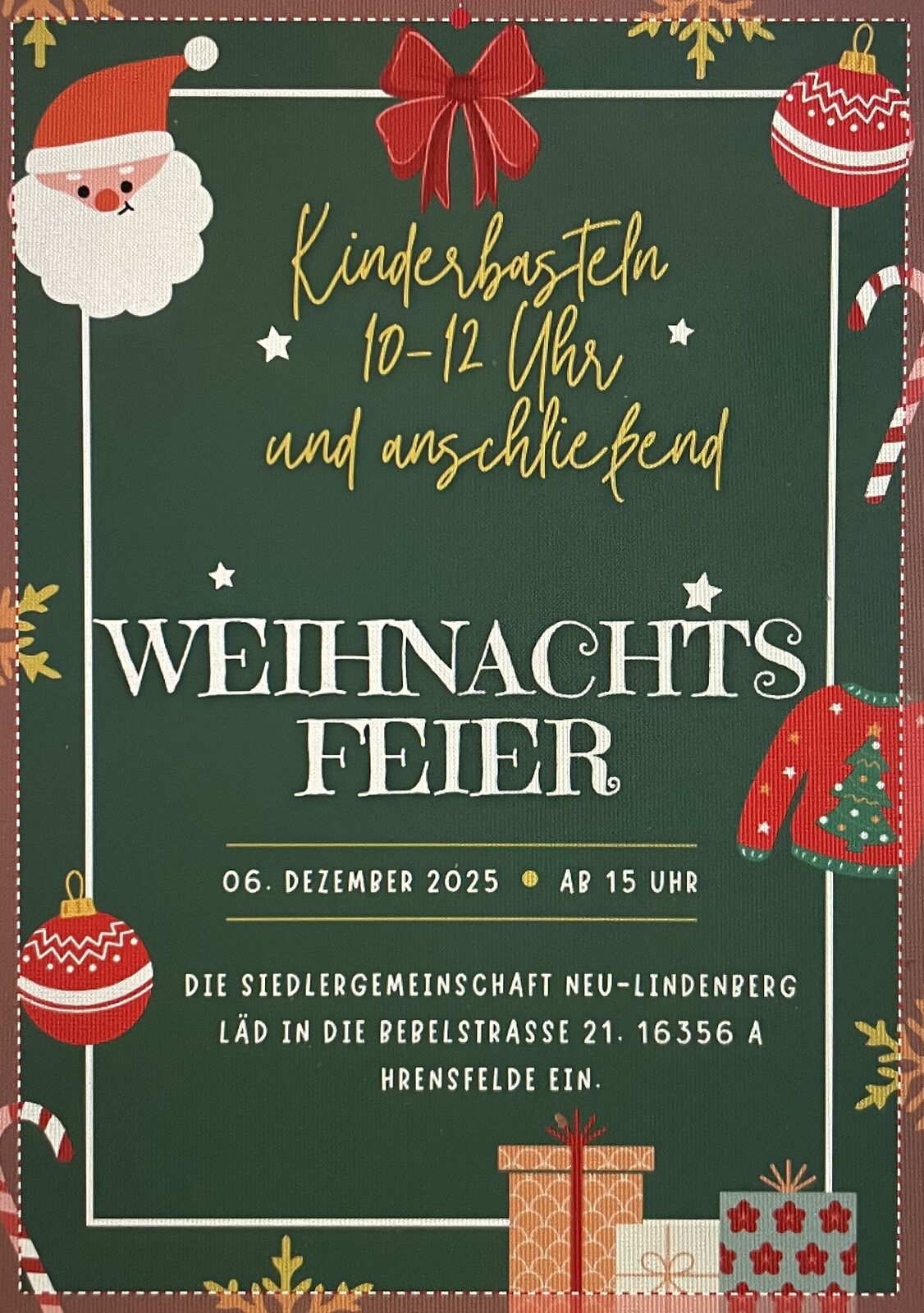 Weihnachten 2025