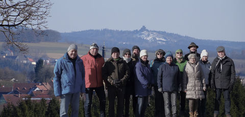 Gruppenfoto Winterwanderung 2018