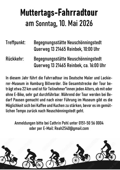 Muttertags-Fahrradtour 2026