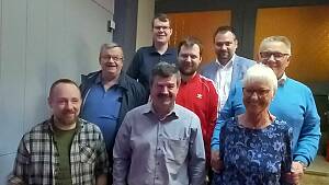 Neu gewählte Vorstandschaft