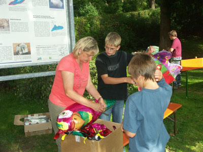 Kinderbelustigung am Nachmittag