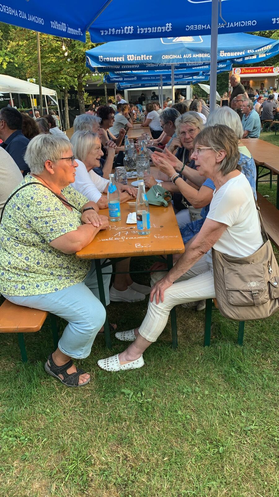 Besuch am Frohnbergfest