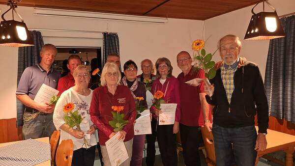 Themenbild: Ehrungen für lange Mitgliedschaft