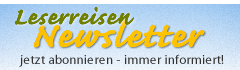 Leserreisen-Newsletter abonnieren