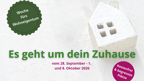 Themenbild: Woche des Wohneigentums