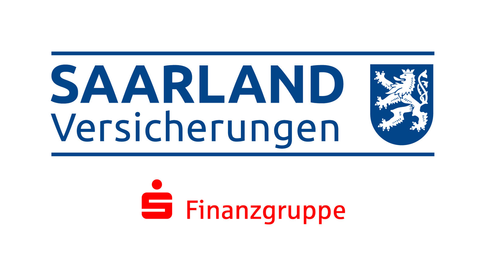 Logo mit dem Schriftzug der SAARLAND Versicherungen.