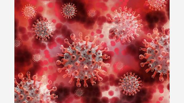 Themenbild: Coronavirus, 3D Zeichnung