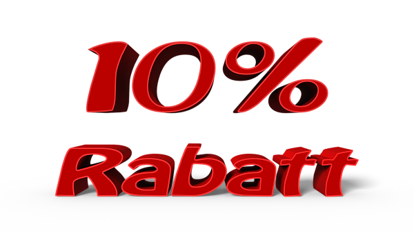 Themenbild: Rabatt Symbolbild Themenbild: Rabatt Symbolbild