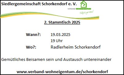 2. Stammtisch 2025
