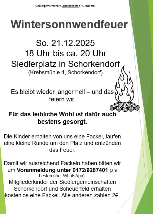 2. Wintersonnenwende