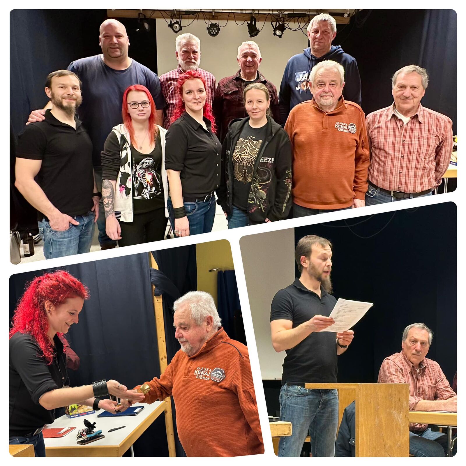 neue und alte Vorstandschaft