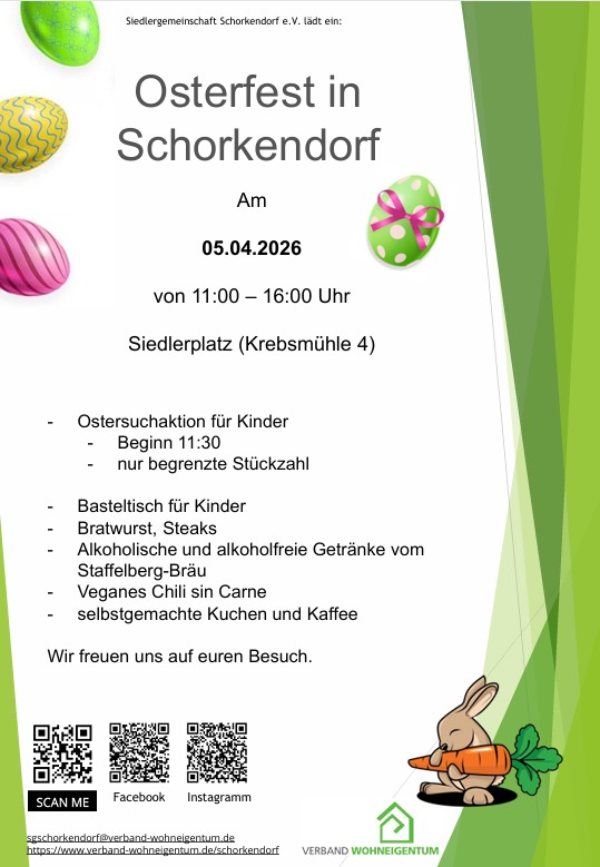 3. Osterfest SG Schorkendorf