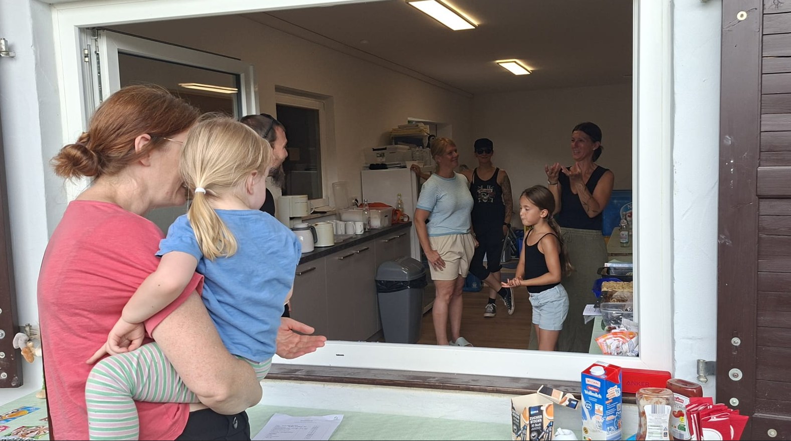Schlupfwinkel Ahorn zu Besuch