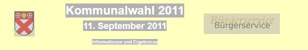 Kommunalwahl 2011