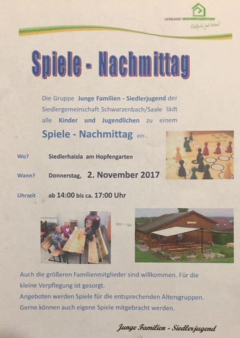 Spiele-Nachmittag
