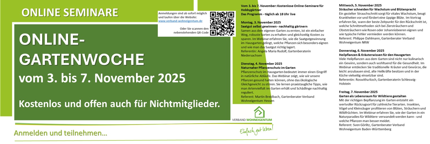 seminar gartenwoche