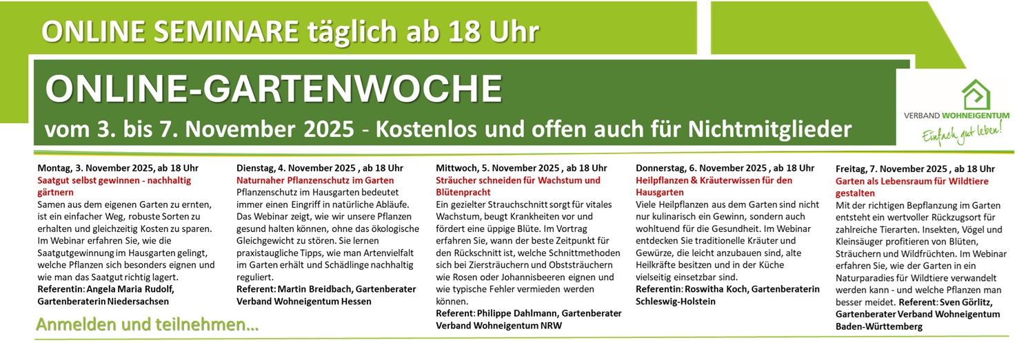 gartenwoche