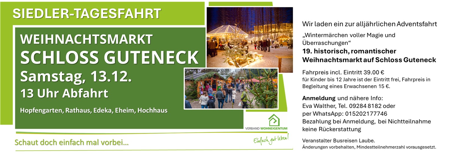 weihnachtsmarktfahrt