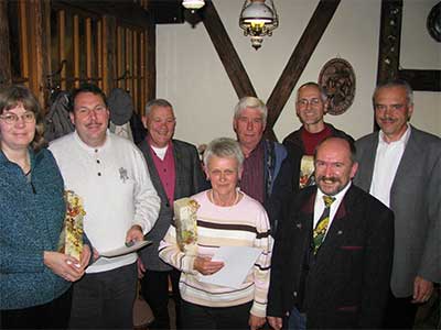 Ehrungen Herbstversammlung 2008