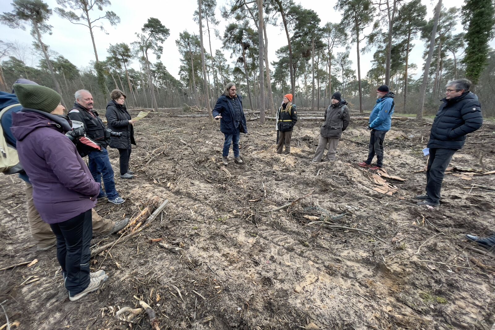 Aktions-/Info-Tag gegen Waldzerstörung im Käfertaler Wald