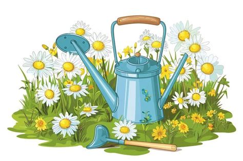Gießkanne Sommergarten