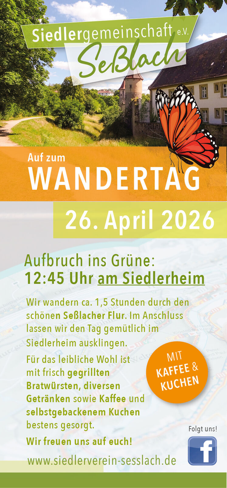 Wandertag 2026 - www.siedlerverein-sesslach.de
