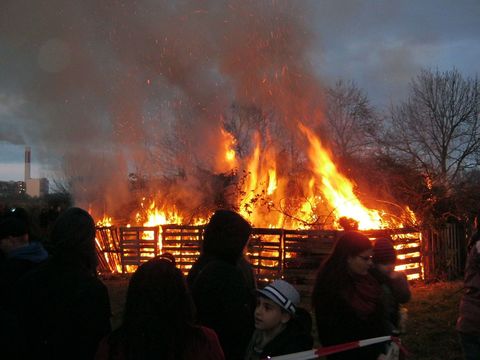 Das Osterfeuer