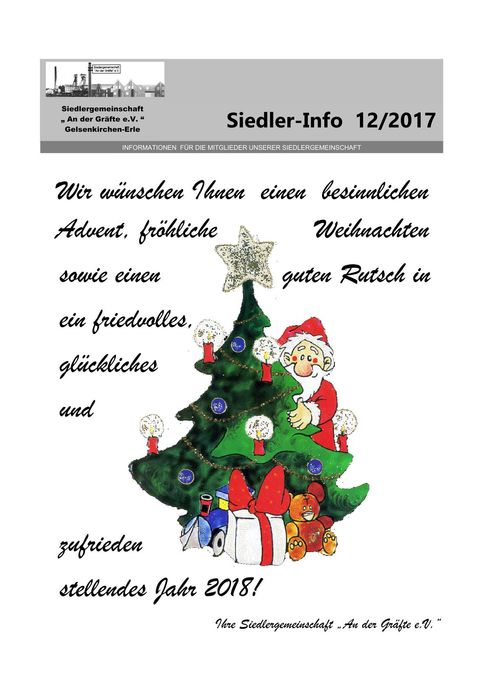 Siedlerinfo Dezember 2017 Seite 1