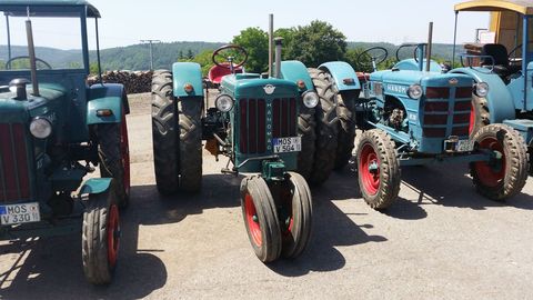 Lanz Bulldog & Fendt Dieselross auf dem Michaelsberg.