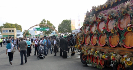 Impressionen von 99. Landwirtschaftlichen Hauptfest 2014 in Stuttgart.