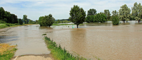 Hochwasser am 02.06.2013