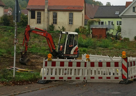 Vollsperrung der Gundelsheimer Straße