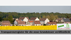 Baden-Württemberg veröffentlicht Transparenzregister für die neue Grundsteuer
