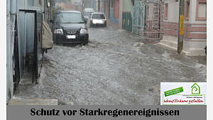 Schutz vor Starkregenereignissen