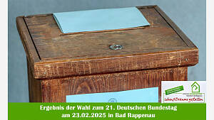 Ergebnis der Wahl zum 21. Deutschen Bundestag