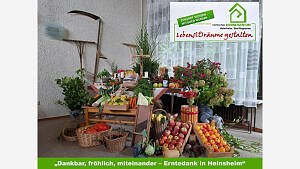 Ein Fest für alle Sinne: Heinsheim feiert Erntedank